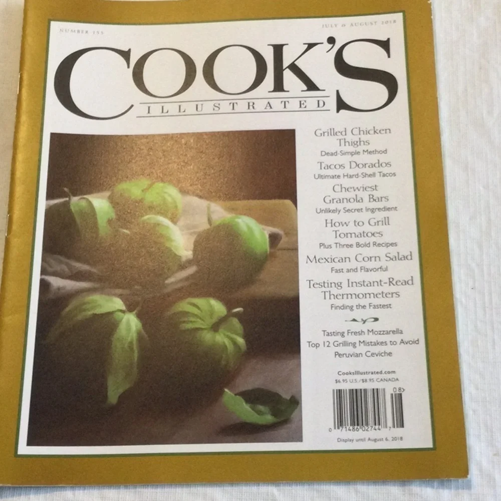 Home 8 Cooks Illustrated Books from 2016 to 2028 learn new receipts.